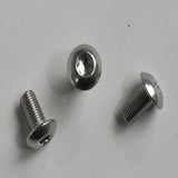 Stainless Button Head Torx Screw #6-64 Pitch, 18-8 stainless