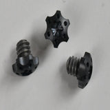 Stainless Gear Head Machine Screw 1/4" x #6-32 Pitch AlTiN Coated, 416 stainless
