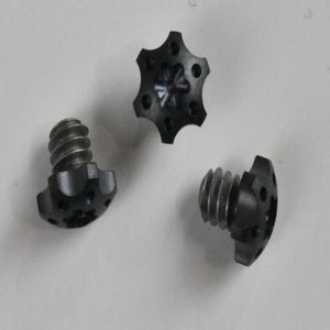 Stainless Gear Head Machine Screw 1/4" X #6-32 Pitch AlTiN Coated