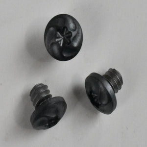 Stainless Spiral Head Machine Screw 1/4" X #6-32 Pitch AlTiN Coated