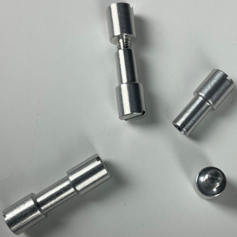 Aluminum Corby Bolt 1/4" Head