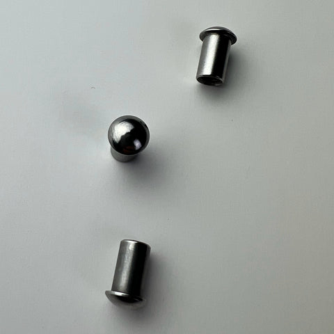 3/16" x #6-32 Stainless Sex Bolt Satin Finish 416