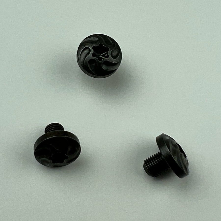 Stainless Spiral Head Machine Screw 5/16" x #6-64 Pitch, 416 stainless
